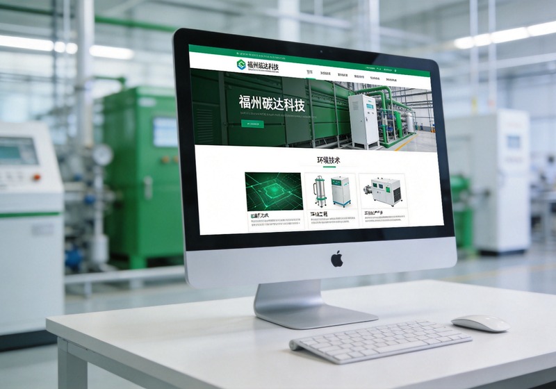 建阳碳达科技网站效果图